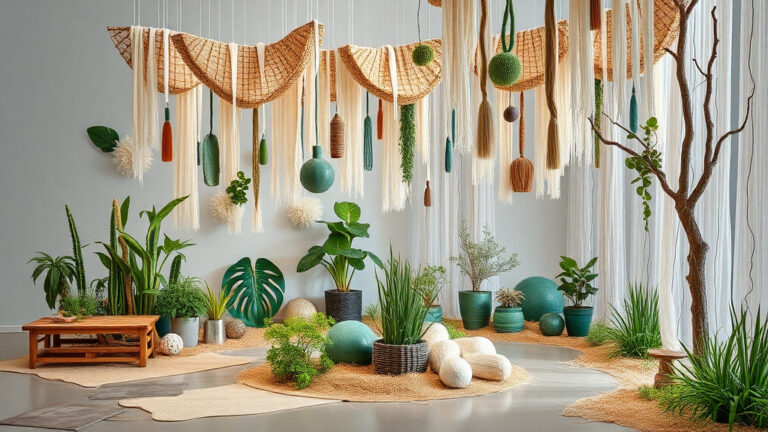 Creative Practitioners Examine Eco-Friendly Materials In Creating Environmentally Conscious Installations